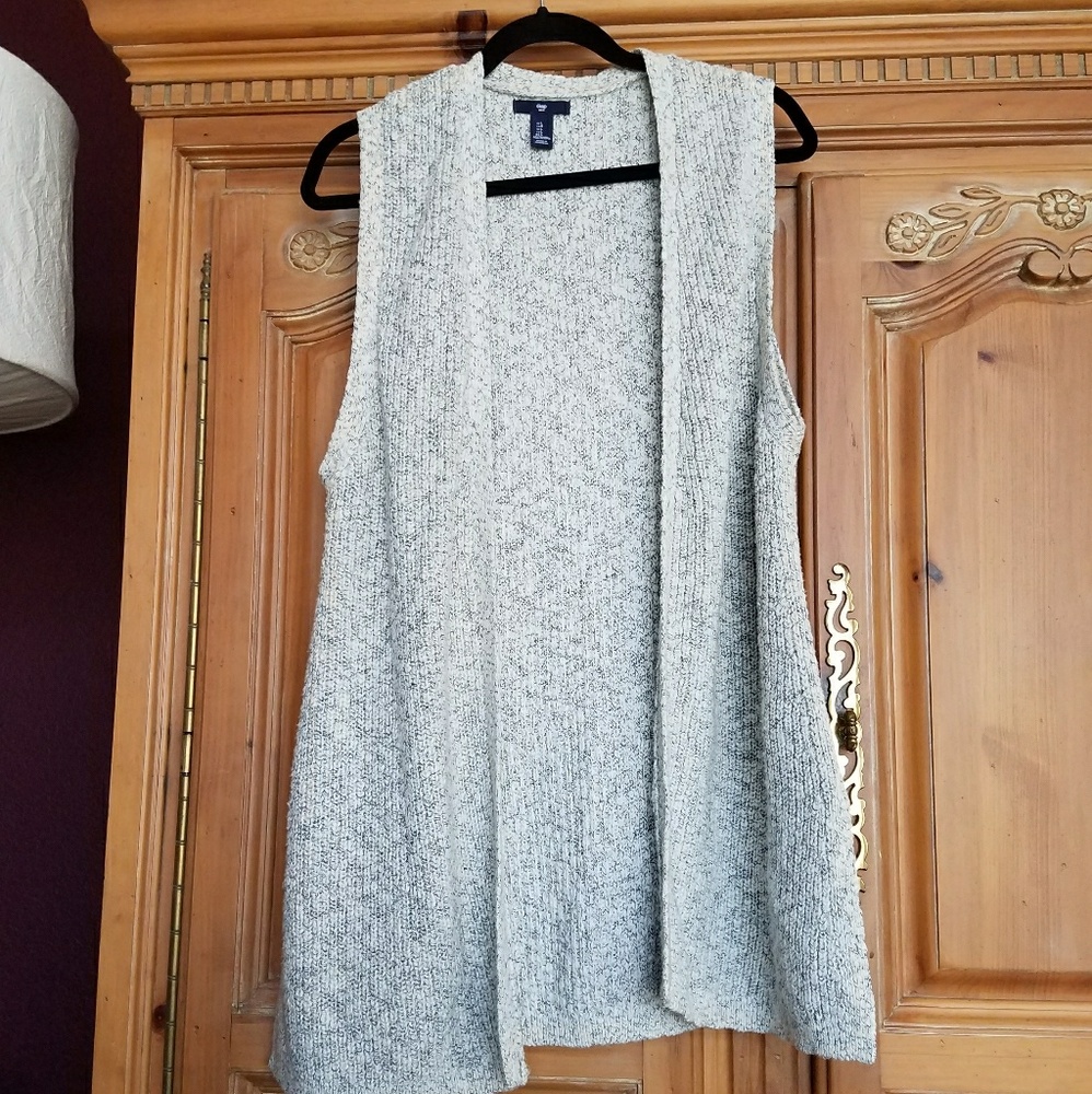Gap Marbled Grey Vest